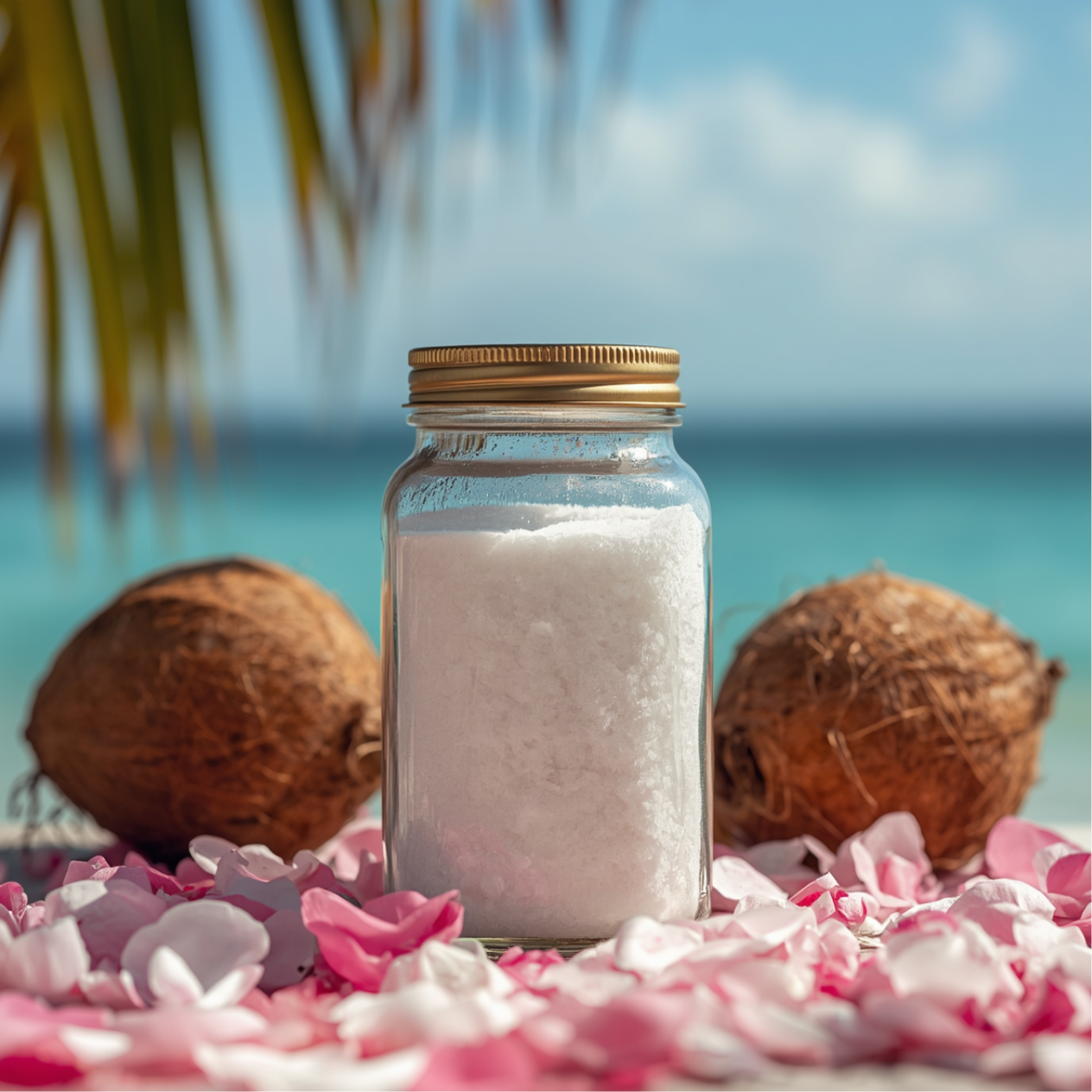 Creamy Coconut Herbal Soak